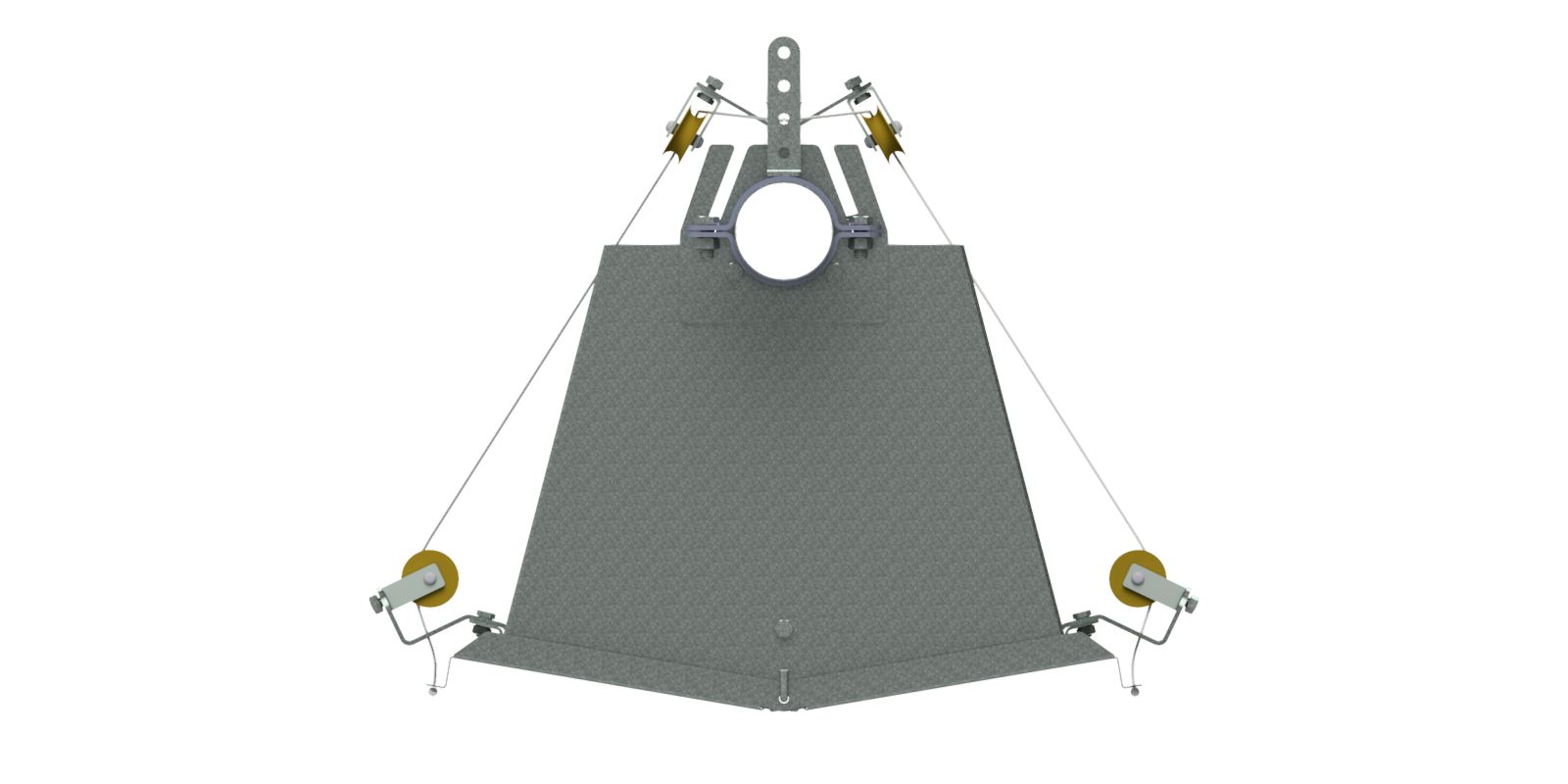 Visione laterale e frontale da chiuso